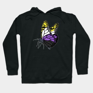 Nonbinary Butterfly Hoodie